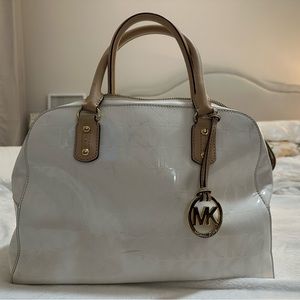 White Michael Michael Kors Purse